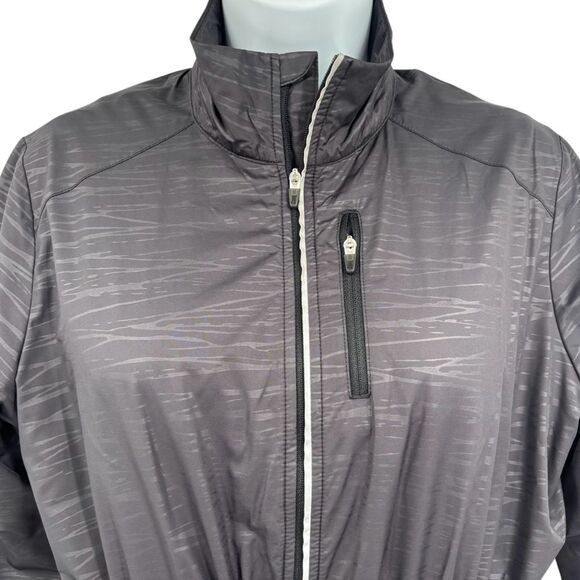 Lucy Windbreaker Athletic Full Zipper Cinch Waist Jacket - Picture 5 of 12